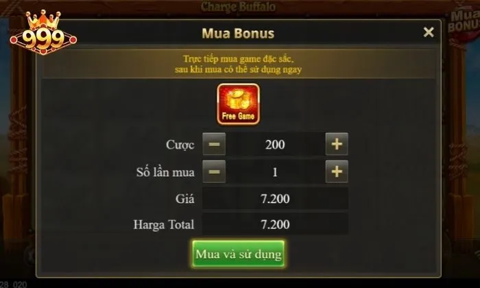 Charge Buffalo 999bet Người chơi nên chọn mức cá cược phù hợp với khả năng chi trả