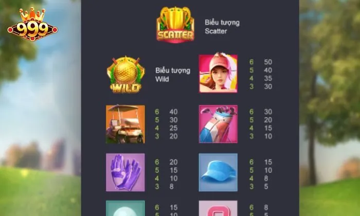 Super Golf Drive 999BET Quy định trả thưởng trong Super Golf Drive 999BET